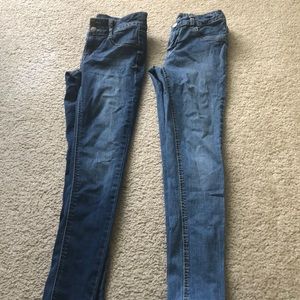 Girls Children’s place and MudGirls Jeggings.